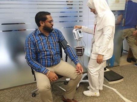 health screening program at UAE Exchange