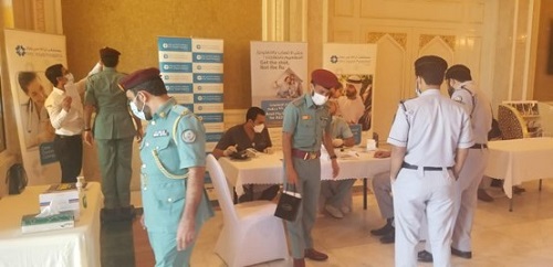 nmc conducted health screening at the cultural center sharjah 004