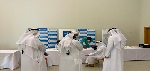 nmc organized health screening at khaldiya council on 15th december 2021 - 005