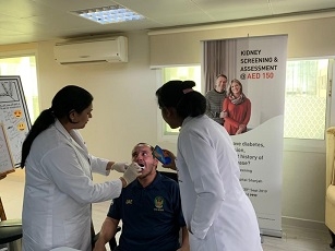 NMC Royal Hospital Sharjah conducted a health screening program at Civil Defense Department, Sharjah on 12th  September 2019.