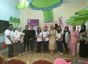 NMC Royal Hospital Sharjah conducted Breast Cancer awareness program at Al Dana Nursery, Sharjah on 30th October  2019. 